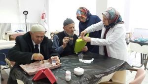 Çankırı'da Huzurevi Sakinleri Sergi Açtı