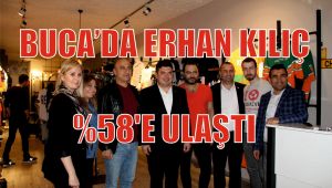 BUCA'DA ERHAN KILIÇ %58'E ULAŞTI