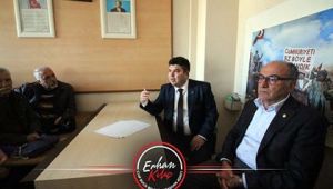 ERHAN KILIÇ BUCA ATATÜRKÇÜ DÜŞÜNCE DERNEĞİNİ ZİYARET ETTİ