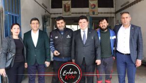 ERHAN KILIÇ ESNAF İLE BULUŞMAYA DEVAM EDİYOR