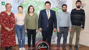 ERHAN KILIÇ İZMİR TMMOB ŞEHİR PLANCILARI ODASI VE TMMOB PEYZAJ MİMARLARI ODASI'NI ZİYARET ETTİ