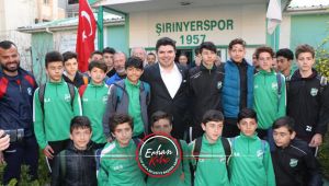 ERHAN KILIÇ ŞİRİNYER SPOR'U ZİYARET ETTİ