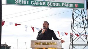  İZMİT BELEDİYESİNDEN BİR PARKTA SERDAR'A ŞEHİT CAFER ŞENOL PARKI AÇILDI