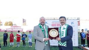 KEMAL AKTAŞ STADI VE ESNAFSPOR TESİSLERİ AÇILDI