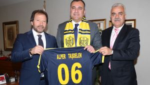 ANKARAGÜCÜ'NDEN TAŞDELEN'E KUTLAMA