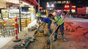 KIZILAY'IN ÜNLÜ CADDE VE SOKAKLARINA MAKYAJ...