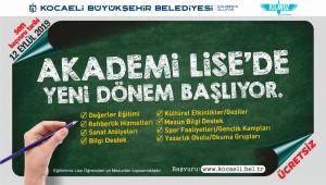 Akademi Lise'de yeni dönem başlıyor  