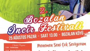 Bozalan İncir Festivali başlıyor