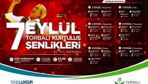 Torbalı'da Kurtuluş Şenlikleri başlıyor