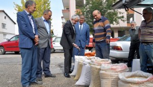 Başkan Başdeğirmen güne Zahire Pazarı ziyareti ile başladı