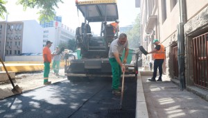 ÇANKAYA'DA ASFALT ÇALIŞMALARI TAM GAZ