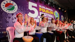 Kepez'in folklor festivaline muhteşem gala