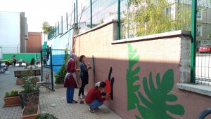 Gençler şehre renk katıyor