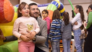 FOÇA'DA ÇOCUKLAR İÇİN YENİ YIL EĞLENCELERİ