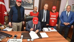 DİSK GENEL-İŞ İLE TOPLU İŞ SÖZLEŞMESİ İMZALANDI