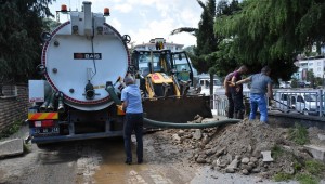 KANALİZASYON ÇALIŞMALARI YOĞUNLUK KAZANDI