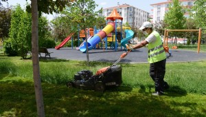 Park ve yeşil alanlar pırıl pırıl