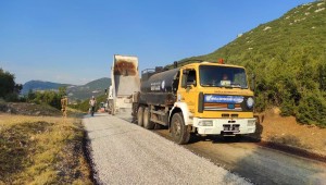 Muğla'da Yayla Ceylan, Temel ve Seki Grup Yolları Asfaltlandı 