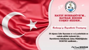 ZAFER BAYRAMI BURHANİYE'DE COŞKUYLA KUTLANACAK