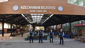 Kızılcahamam'da Yeni Pazar Yeri Hizmete Girdi