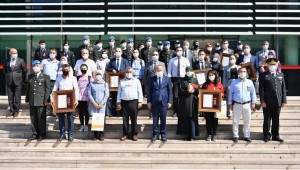 Şehit Yakınlarımıza Devlet Övünç Madalyası Verildi