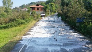 ALTINORDU BELEDİYESİ TÜM EKİPLERİYLE SARAYCIK'A ÇIKARMA YAPTI