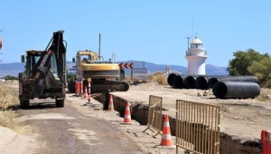 Bodrum'da Kanalizasyonun Dörtte Biri Tamamlandı