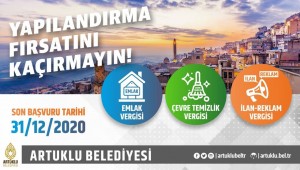 Artuklu Belediyesi'nden yapılandırma ve emlak vergisi çağrısı