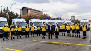 BÜYÜKŞEHİR BELEDİYESİ AMBULANS VE DİYALİZ ARAÇ FİLOSUNU GENİŞLETTİ