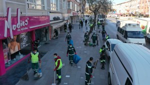 ​SOKAĞA ÇIKMA KISITLAMASI TEMİZLİĞE ÇEVRİLDİ