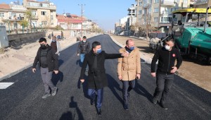 YUNUS EMRE CADDESİ'NDE ÜST YAPIDA SONA DOĞRU