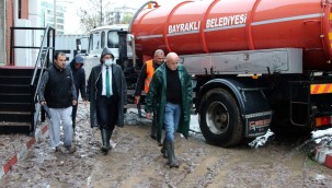 BAŞKAN SANDAL, "16 SAATTİR SAHADAYIZ!"