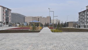 Çünür Mahallesine modern park alanı