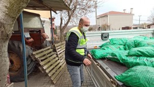 Ergene Belediyesi'nden Yüzlerce Aileye Kömür Yardımı