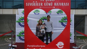 Ergene Belediyesinden Vatandaşlara 14 Şubat Sevgililer Günü Hatırası