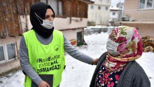 Karlı Yollar Aşıldı, Yardımlar Ulaştırıldı