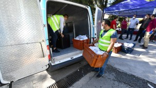 176 bin 500 kişilik iftar yemeği dağıtıldı