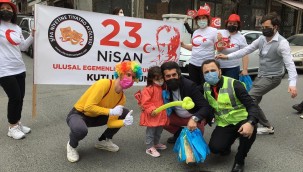 23 Nisan Bayrampaşa'da Çoşku İle Kutlandı