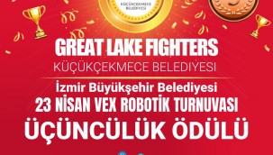 KÜÇÜKÇEKMECE BİLGİ EVLERİ ROBOTİK TAKIMI, ÖDÜLE DOYMUYOR