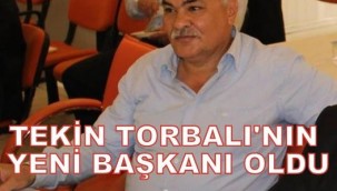 TORBALI'DA YENİ BAŞKAN TEKİN OLDU...