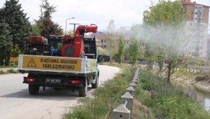 Odunpazarı'nda ilaçlama çalışmaları titizlikle devam ediyor