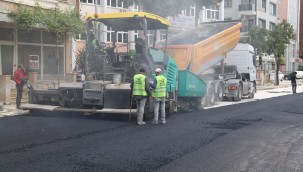 ŞEHİT NEVREZ CADDESİ ASFALTLANIYOR