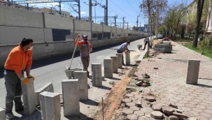 Sincan'da Asfalt ve Kaldırım Çalışmaları Devam Ediyor