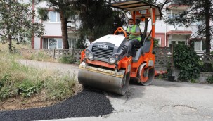 Şirintepe'nin asfaltları onarılıyor