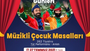  İzmit Tiyatro Günleri  'Müzikli Çocuk Masalları' ile devam edecek