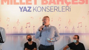 MİLLET BAHÇESİ YAZ KONSERLERİ BAŞLADI