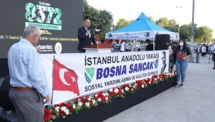  Srebrenitsa Soykırımı'nda Hayatını Kaybedenler Kartal'da Anıldı