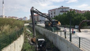 Büyükşehir'den Kapaklı İlçesinde Dere Temizliği