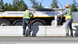 BÜYÜKŞEHİR'İN ULAŞIM ATAĞI SÜRÜYOR: ETİMESGUT'TA YENİ BAĞLANTI YOLU TRAFİĞE AÇILDI  