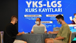 LGS VE YKS KURSLARI İÇİN ÖN KAYITLAR BAŞLADI